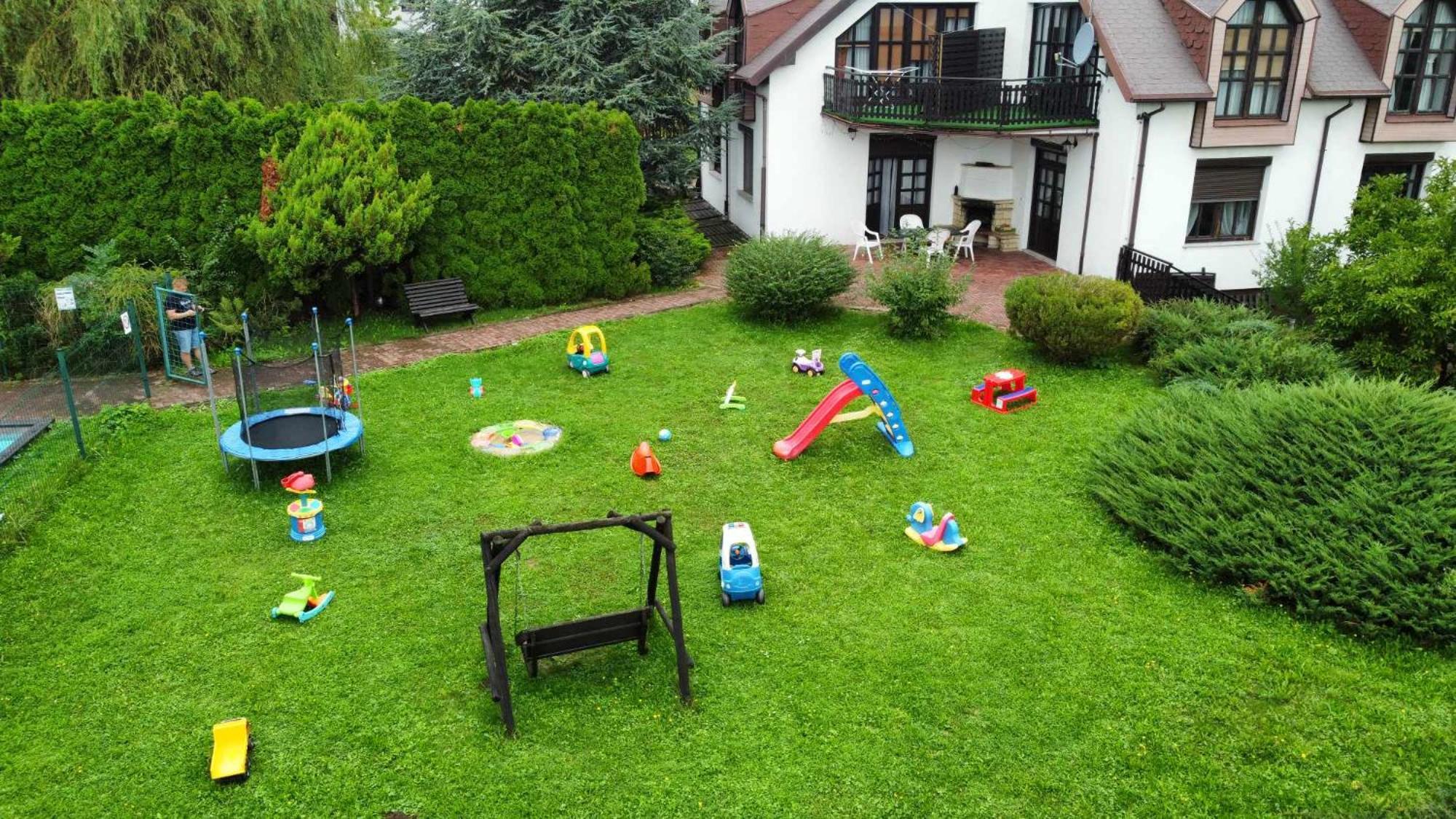 Dog Friendly Dom, Apartamenty Wichrowe Wzgorza Z Basenem Brenna อุสทรอน ภายนอก รูปภาพ
